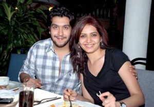 Karishma Tanna with her ex-boyfriend Bappa