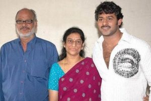 Prabhas with his parents
