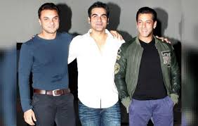 Salman Khan with his brothers