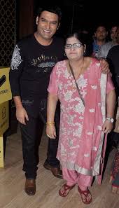 Kapil Sharma with his mother