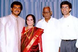 Ajith Kumar with his family