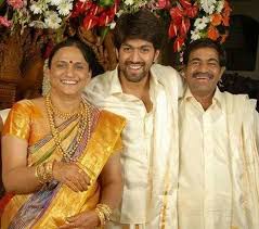 Yash with his parents