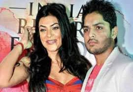 Sushmita Sen with her ex-boyfriend Imtiaz