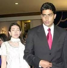 Abhishek Bachchan with his ex-girlfriend Karisma