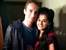 Taapsee Pannu with her boyfriend Mathias