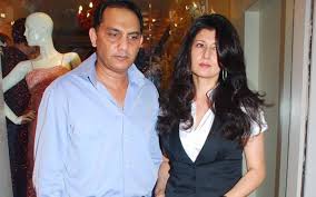 Sangeeta Bijlani with her ex-husband Mohammad