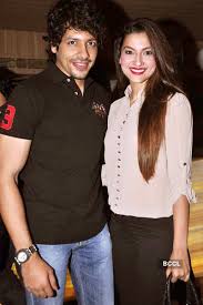 Gauhar Khan with her ex-boyfriend Nihar
