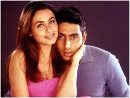 Abhishek Bachchan with his ex-girlfriend Rani