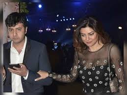 Sushmita Sen with her ex-boyfriend Ritik