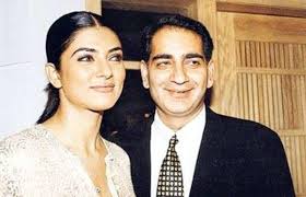 Sushmita Sen with her ex-boyfriend Sanjay