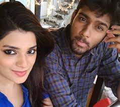 Aathmika with her brother