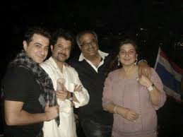 Anil Kapoor with his brothers & sister