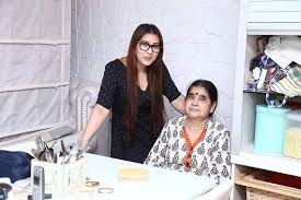 Shilpa Shinde with her mother