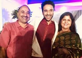 Raghav Juyal with his parents