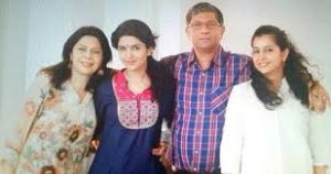 Deeksha Seth with her family
