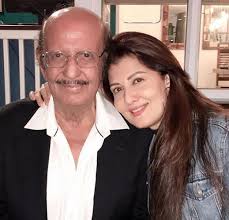 Sangeeta Bijlani with her father