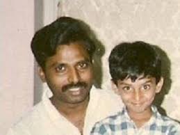 Nani with his father