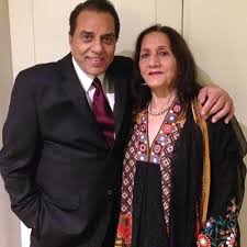 Dharmendra with his ex-wife Parkash