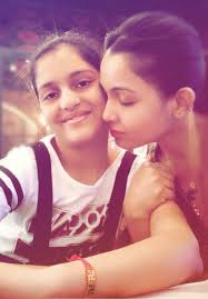 Shubhangi Atre with her daughter