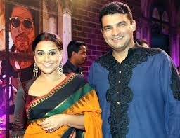 Vidya Balan with her husband