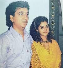 Divya Bharti with her husband