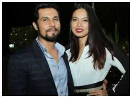 Randeep Hooda with his ex-girlfriend Lin