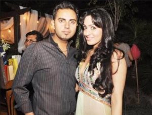 Khushali Kumar with her ex-husband Nishant