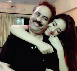 Hiba Nawab with her father