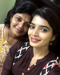 Sanchita Shetty with her mother