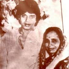 Mithun Chakraborty with his mother