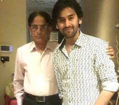Shashank Vyas with his father