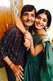 Sanchita Shetty with her father