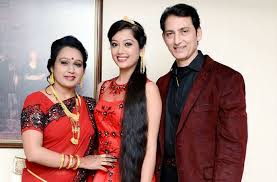 Digangana Suryavanshi with her family