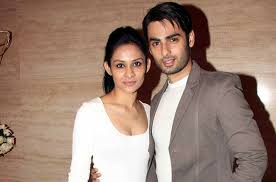 Varun Kapoor with his wife