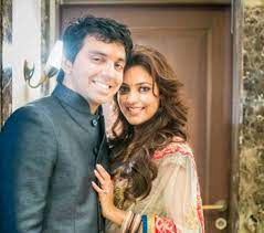 Nisha Agarwal with her husband