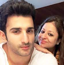 Sidhant Gupta with his mother