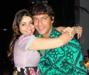 Bhavna Pandey with her husband