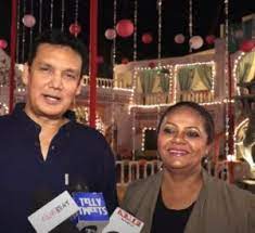 Rupal Patel with her husband
