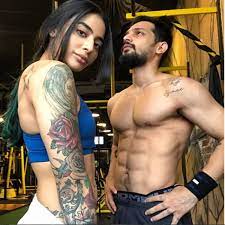 Yuvraj Thakur with his ex-girlfriend