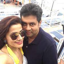 Yasmin Karachiwala with her husband