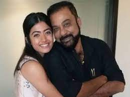 Rashmika Mandanna with her father