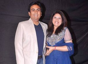 Dilip Joshi with his wife