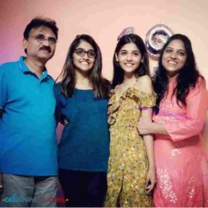 Pranali Rathod with her family