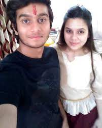 Rashmi Agdekar with her brother
