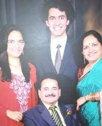 Anjum Moudgil with her family