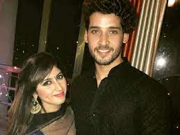 Gautam Vig with his wife