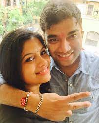 Suruchi Adarkar with her brother