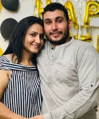 Pooja Rani with her brother