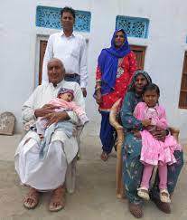 Devendra Jhajharia with his family