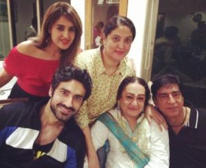 Karan Nath with his family